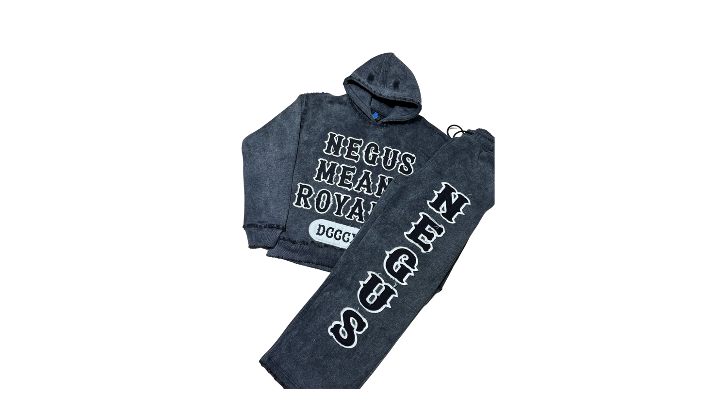 Negus Means Royalty Sweat Set